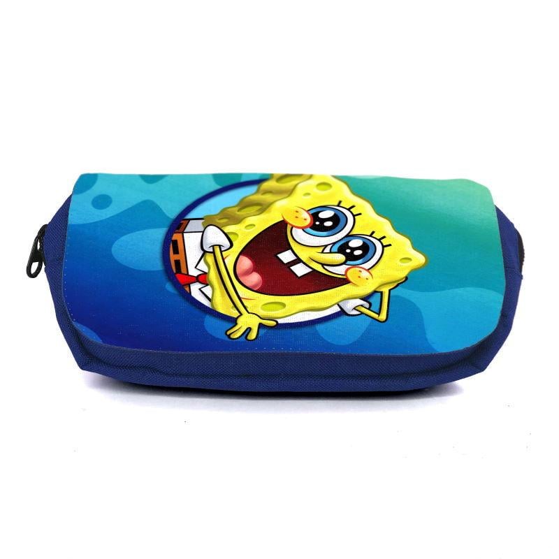 Пенал шкільний Спанч Боб SpongeBob SPB-008 Синій (1479353912)
