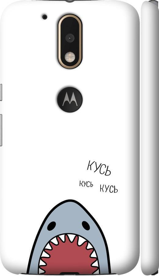 Чехол на Motorola MOTO G4 PLUS Акула (4870m-953-42517)