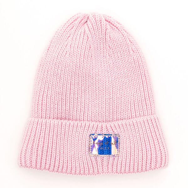 Шапка детская для девочек Роузи D870 флис 50-54 см Светло-розовый
