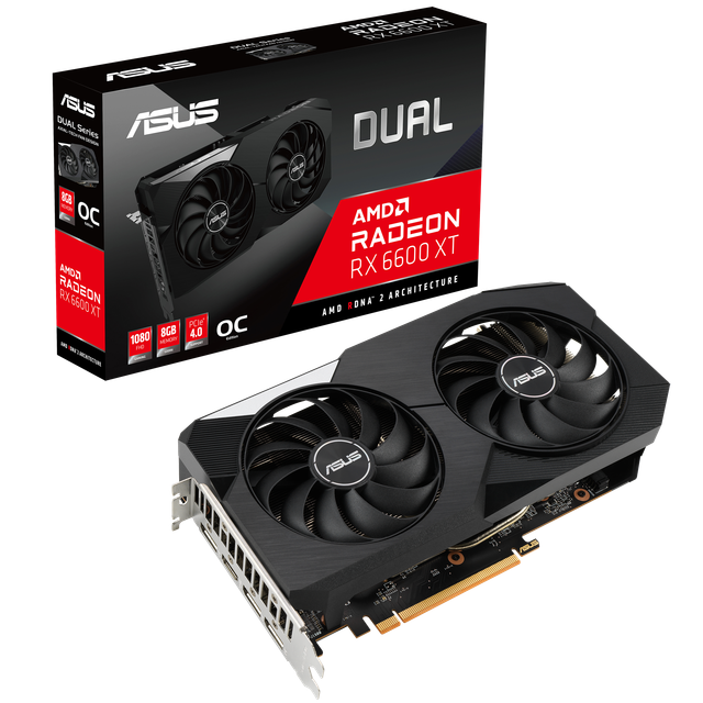 Видеокарта Asus DUAL-RX6600XT-O8G (30543777)