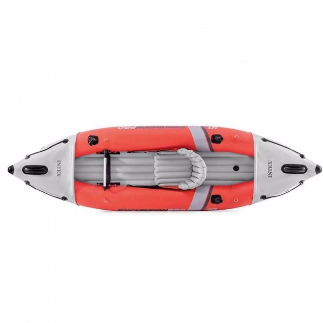 Надувний байдарка човен Intex Explorer 68303 NP 305х91х46 см Red (11050955) - фото 3 Надувний байдарка човен Intex Explorer 68303 NP 305х91х46 см Red (11050955) - фото 3