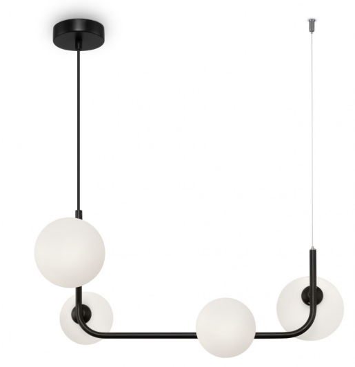 Люстра підвісна Valeso BK Чорний (V 3001-4)