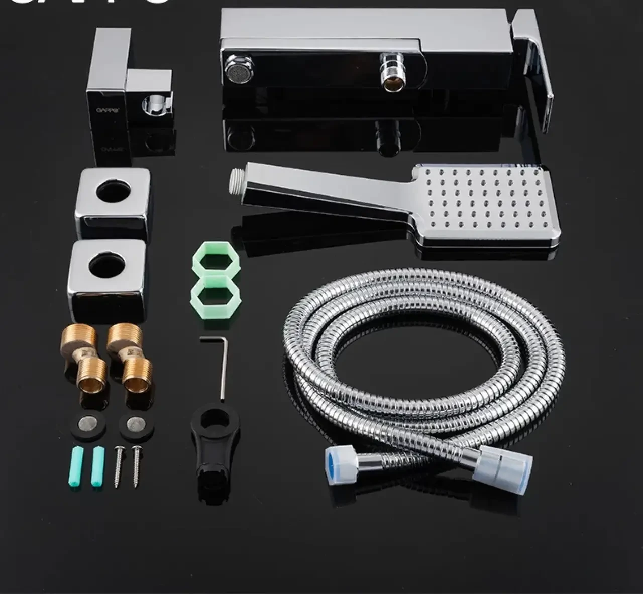 Змішувач для ванни і душа Futura G3218 Хром - фото 4