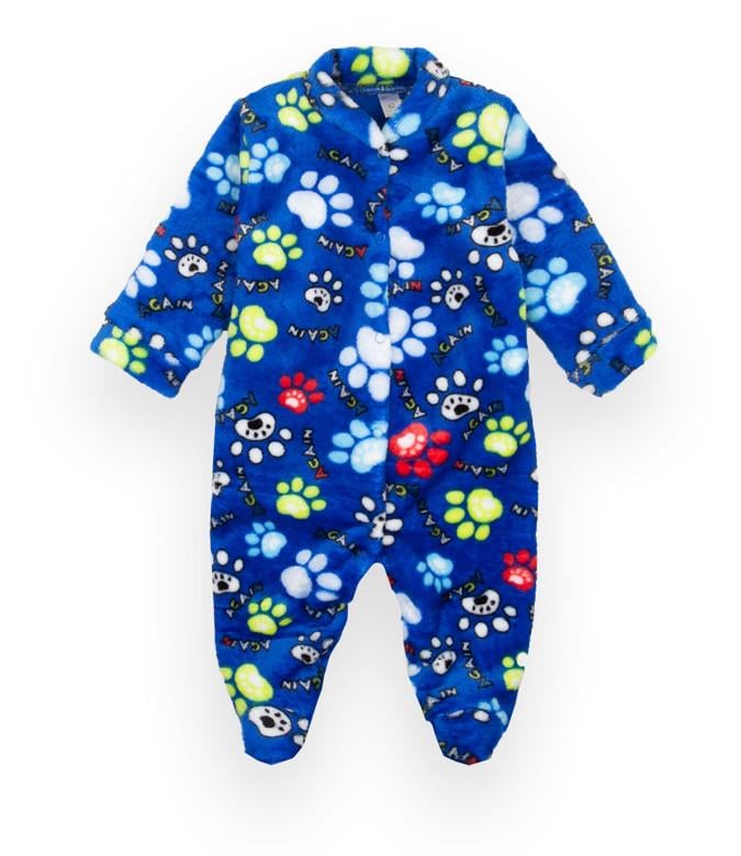 Комбінезон дитячий велсофт для хлопчика Gabbi KB-21-42-3 74 см Блакитний (13390)