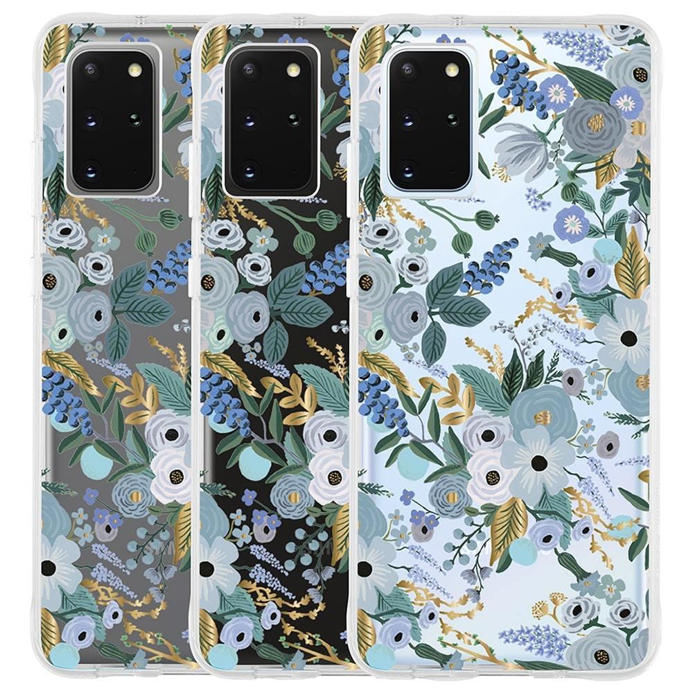 Противоударный чехол Case-Mate Rifle Paper Co Ultra Hybrid для Samsung Galaxy S20 Plus (6.7") Blue Flowers - фото 9