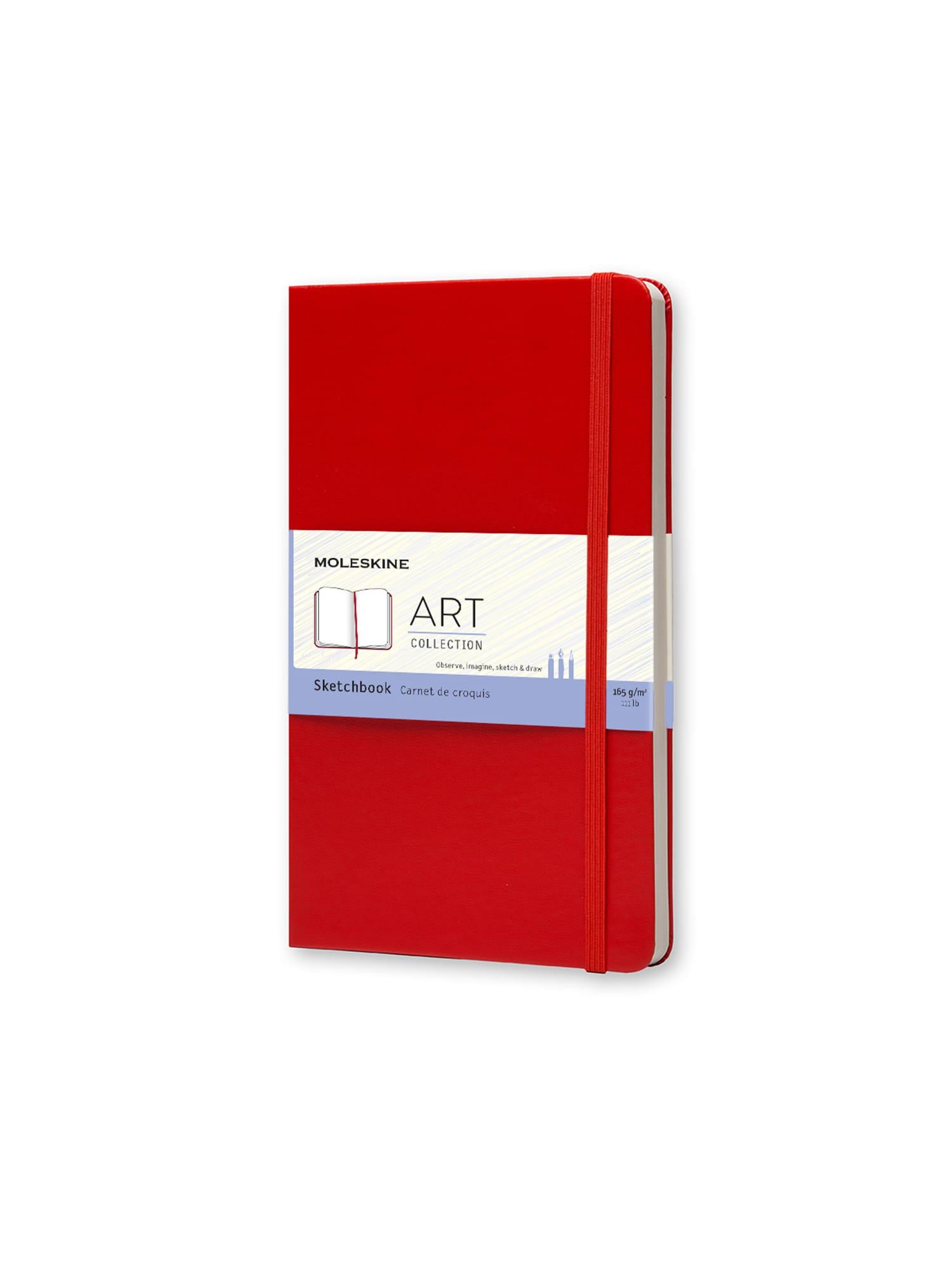 Блокнот Moleskine Art средний для очерков Красный (ARTQP063F2)