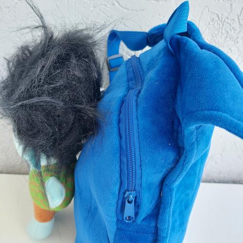 Рюкзак дитячий плюшевий A-Toys з іграшкою (555-109) - фото 2 Рюкзак дитячий плюшевий A-Toys з іграшкою (555-109) - фото 2