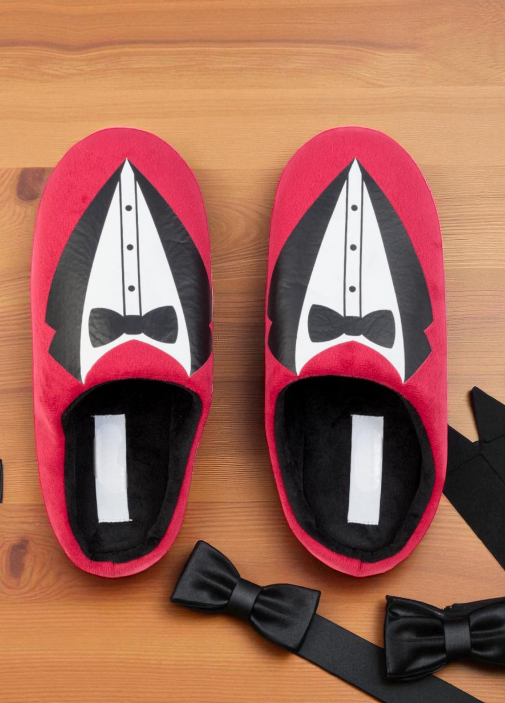 Домашние тапочки мужские TOWNLAND Смокинг р. 42/43 Красный (7878) - фото 6