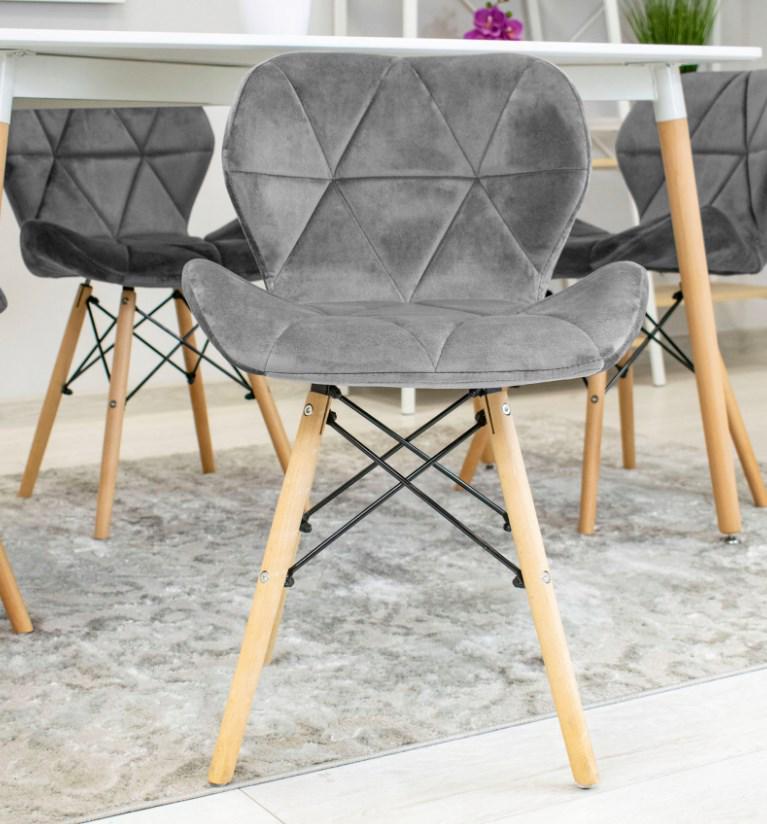 Крісло офісне Bonro B- 531 велюр Сірий (4180) - фото 3 Крісло офісне Bonro B- 531 велюр Сірий (4180) - фото 3