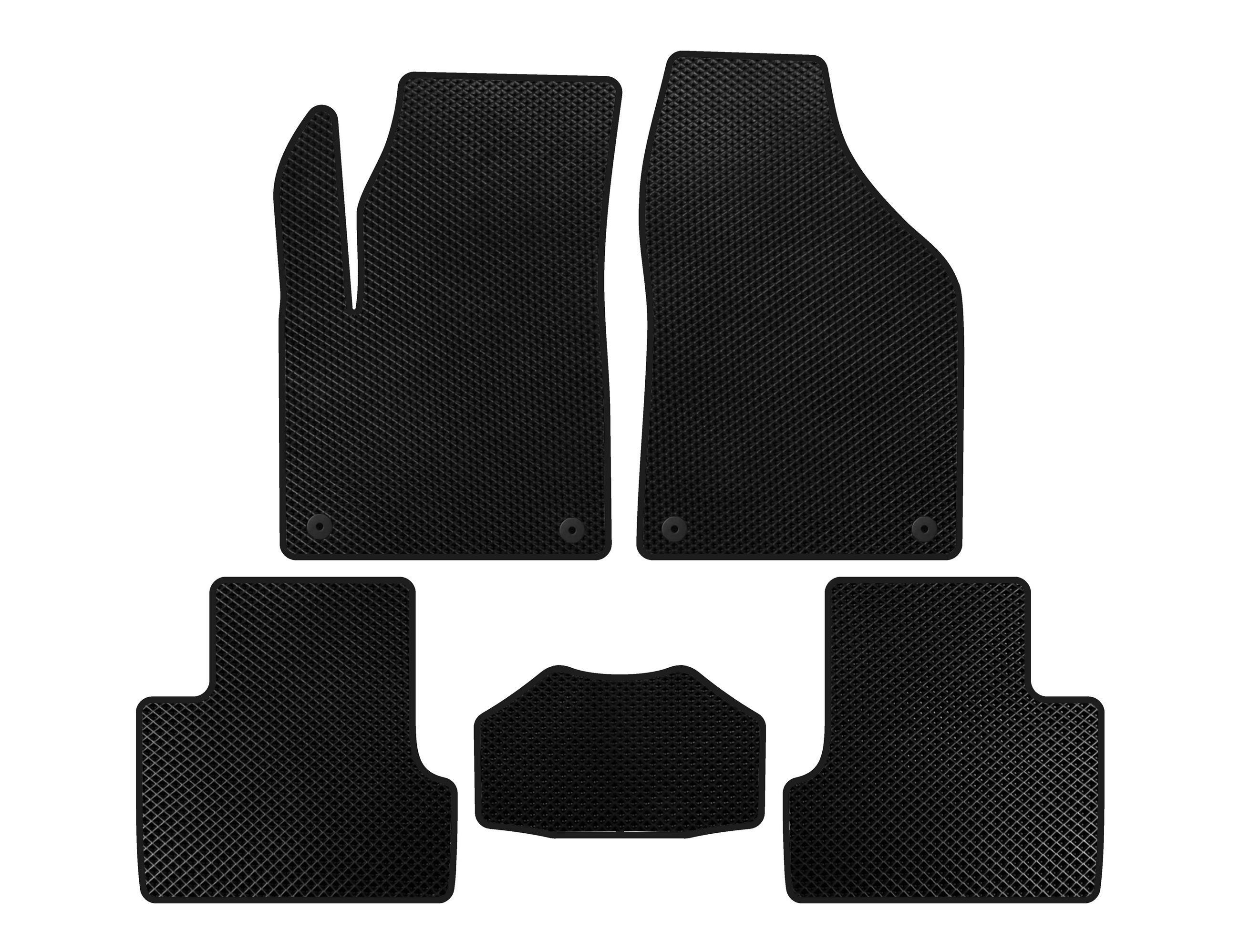 Коврики EVA Digital Designs для Jeep Cherokee KL 2013- гг. Черный (133337)