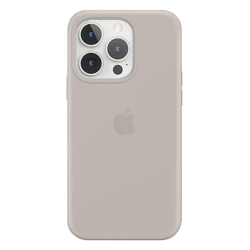 Силиконовый Чехол Накладка Silicone Case для iPhone 13 Pro Stone