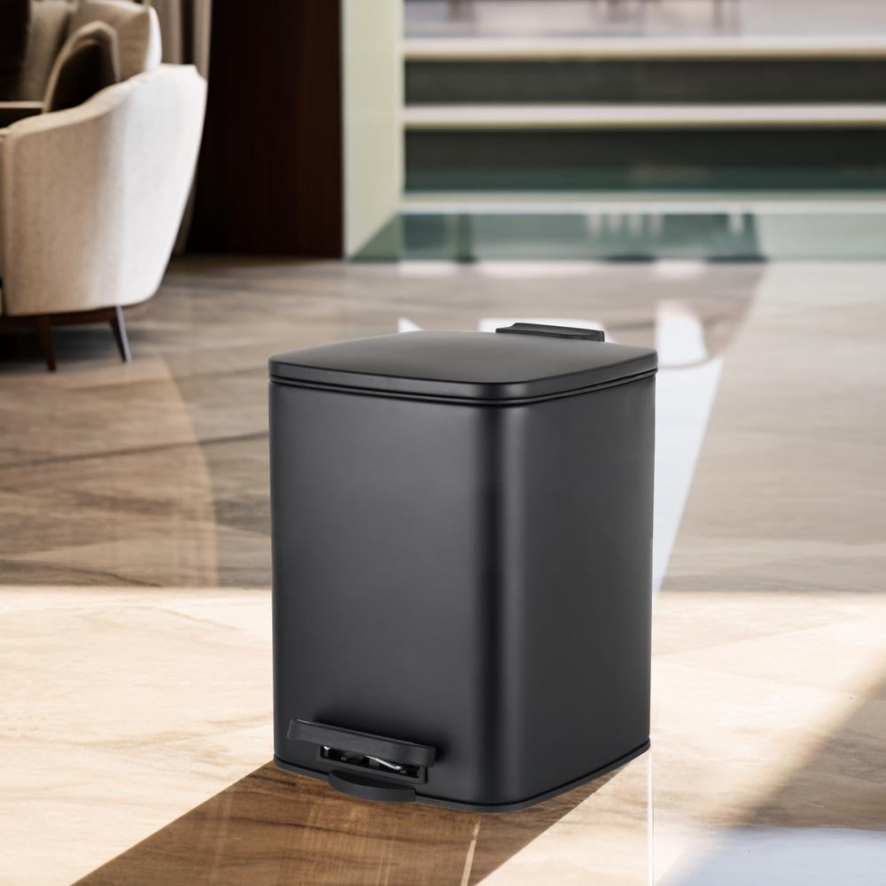 Ведро для мусора Zerix Kubix-TC0106 прямоугольное 6 л Черный (ZX5890) - фото 7 Ведро для мусора Zerix Kubix-TC0106 прямоугольное 6 л Черный (ZX5890) - фото 7