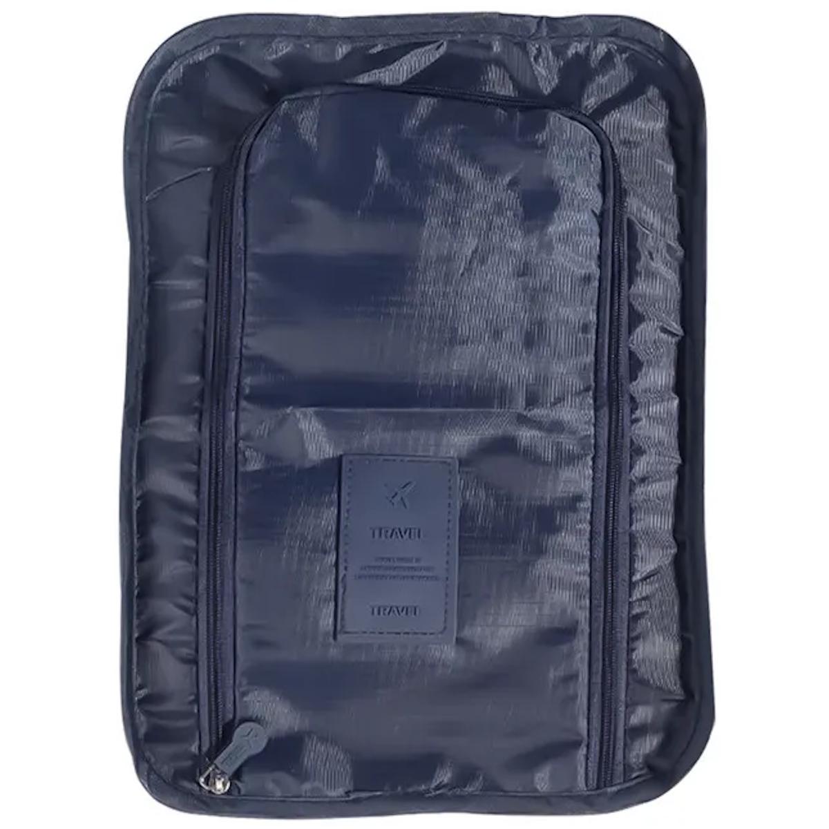 Сумка для транспортування та зберігання взуття з ручкою 30x21x11,5 см Темно-Синій - фото 8 Сумка для транспортування та зберігання взуття з ручкою 30x21x11,5 см Темно-Синій - фото 8