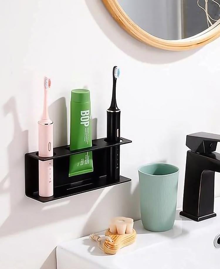 Держатель настенный для электрощеток NC Home Черный (110265) - фото 2 Держатель настенный для электрощеток NC Home Черный (110265) - фото 2