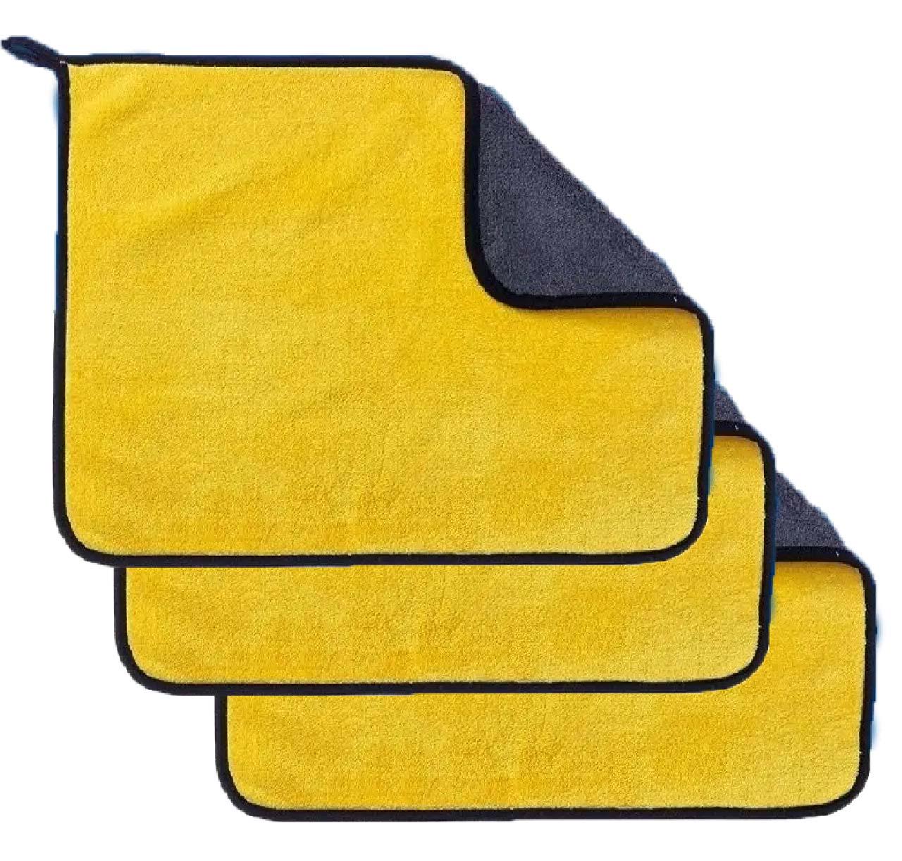 Полотенце в автомобиль из микрофибры 3 шт. (id_100453)