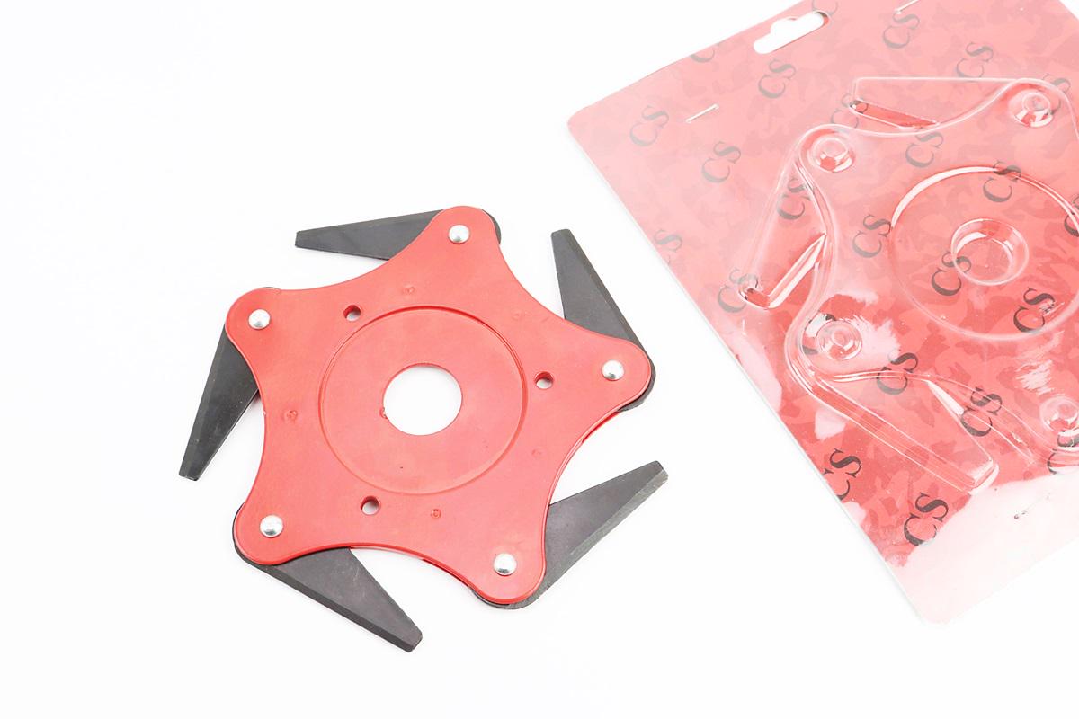 Ніж сегментний у блістері до мотокос 5Тx255 мм