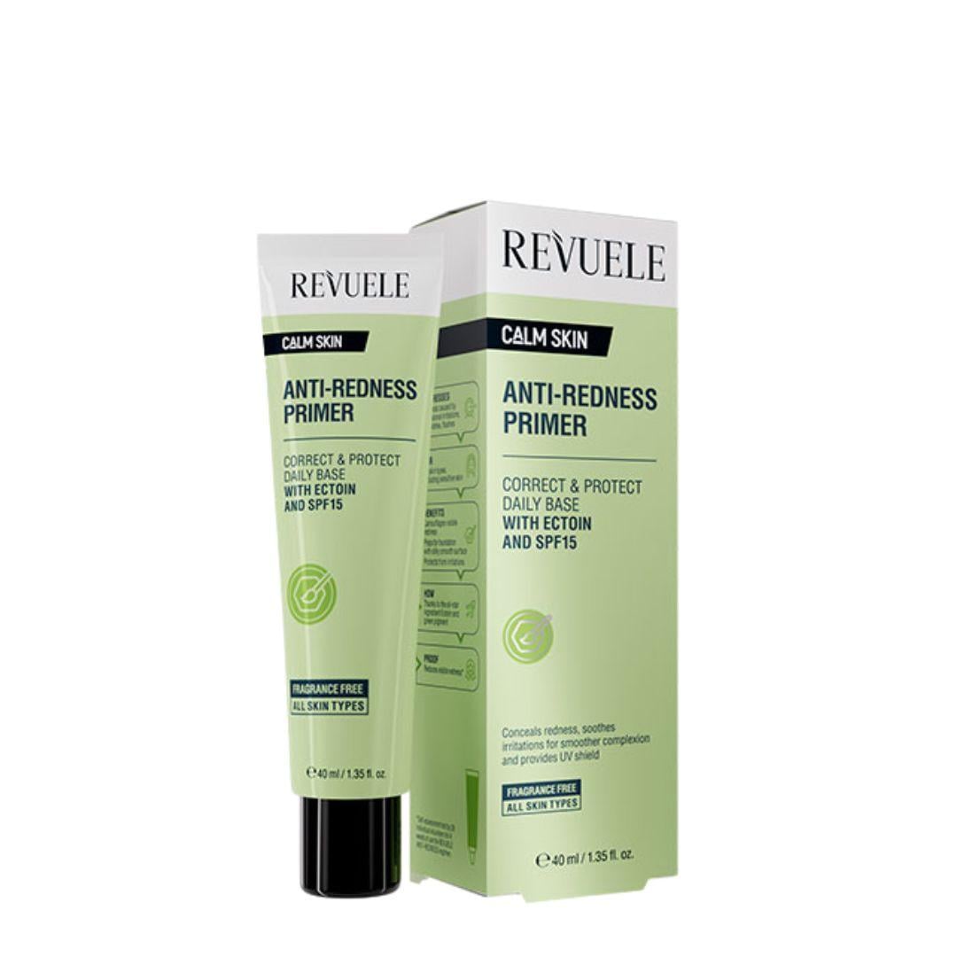 Праймер-корректор для лица против покраснений SPF15 Revuele Anti-Redness 40 мл Зеленый