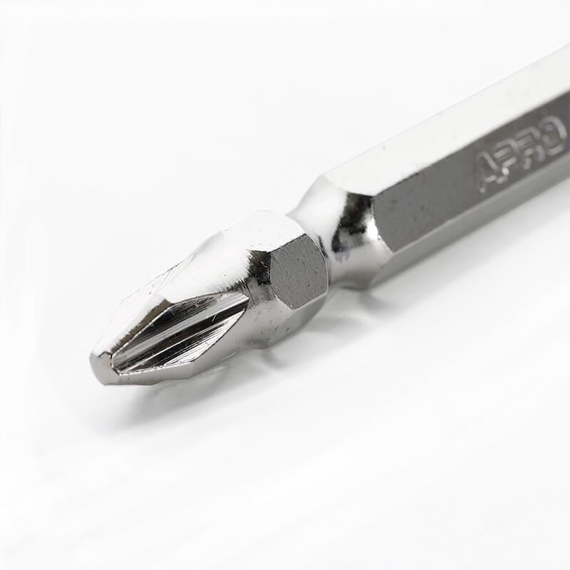 Бита Apro 2-сторонняя хром РН2-SL6х65 мм 10 шт./уп. (309175) - фото 7 Бита Apro 2-сторонняя хром РН2-SL6х65 мм 10 шт./уп. (309175) - фото 7