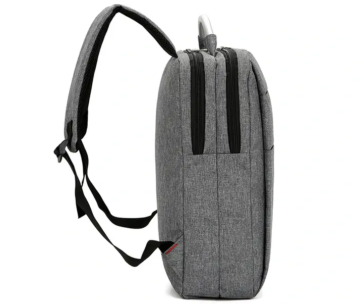 Рюкзак для ноутбука з USB-портом для заряджання Світло-сірий (29823233) - фото 2 Рюкзак для ноутбука з USB-портом для заряджання Світло-сірий (29823233) - фото 2