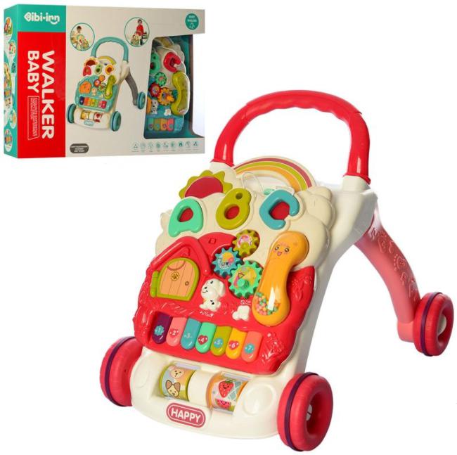 Детская каталка музыкальная Walker Baby 698-61