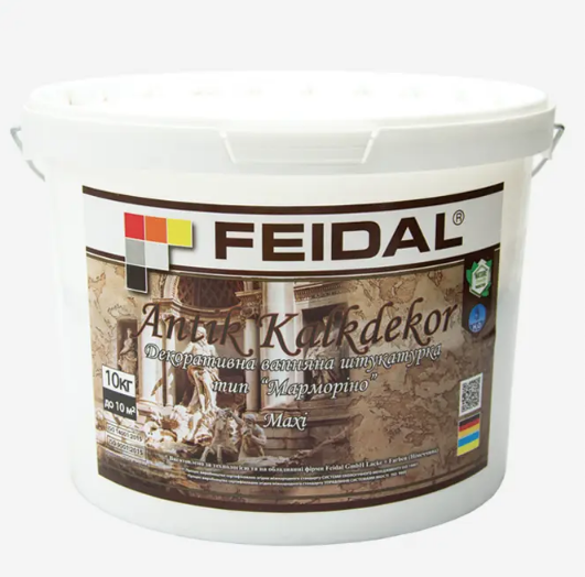 Штукатурка вапняна Feidal Antik Kalkdekor Міnі 10 кг (1886454899)
