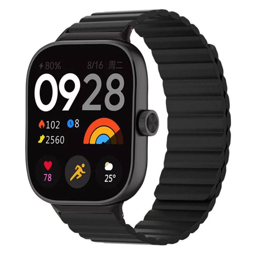 Ремешок Primolux Magnet для часов Xiaomi Redmi Watch 5/Xiaomi Smart Band 9 Pro Black (2623322951) - фото 2 Ремешок Primolux Magnet для часов Xiaomi Redmi Watch 5/Xiaomi Smart Band 9 Pro Black (2623322951) - фото 2