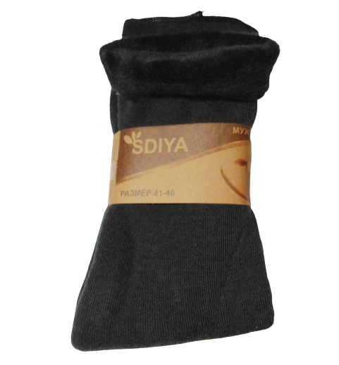 Носки мужские на меху Sdiya р. 41-46 Темно-серый (1729566399)