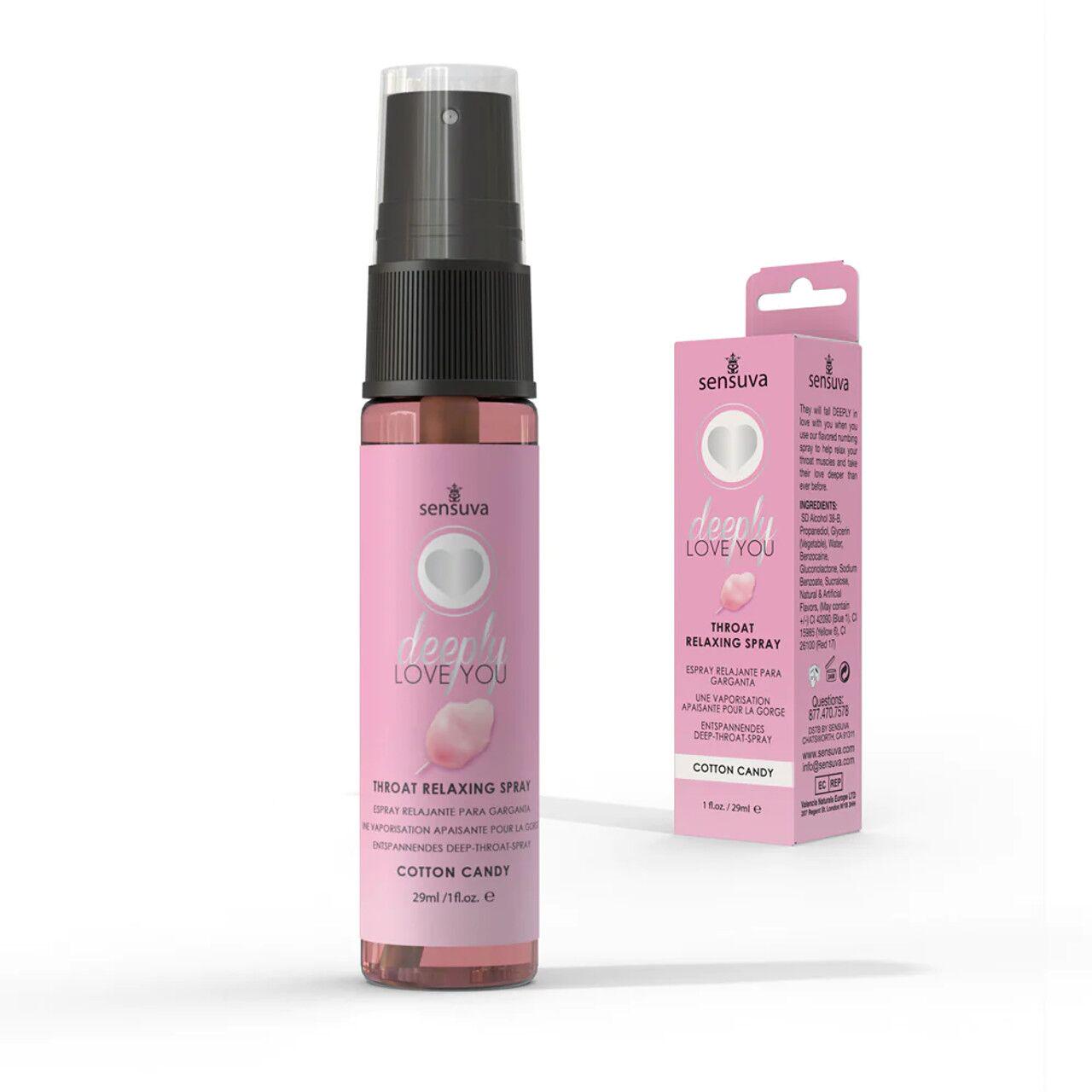 Спрей для глибокого мінету Sensuva Deeply Love You Cotton Candy 29 мл (SO9818) - фото 2