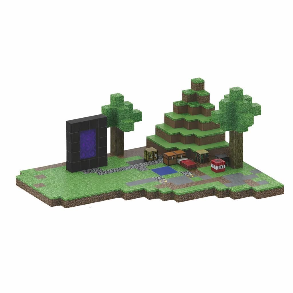Конструктор магнитный Minecraft Лесной портал 384 дет. (384)