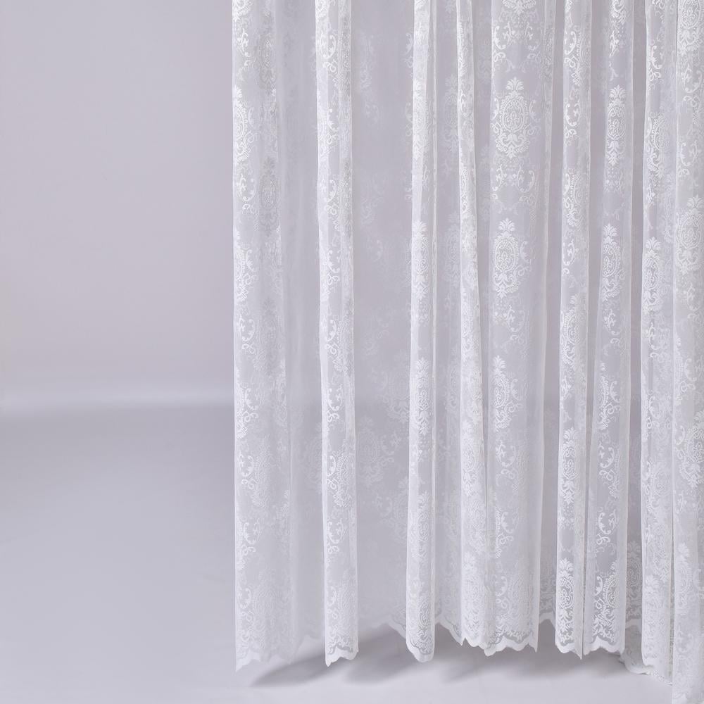 Ткань тюль жаккард Версаль V-krem (25450)