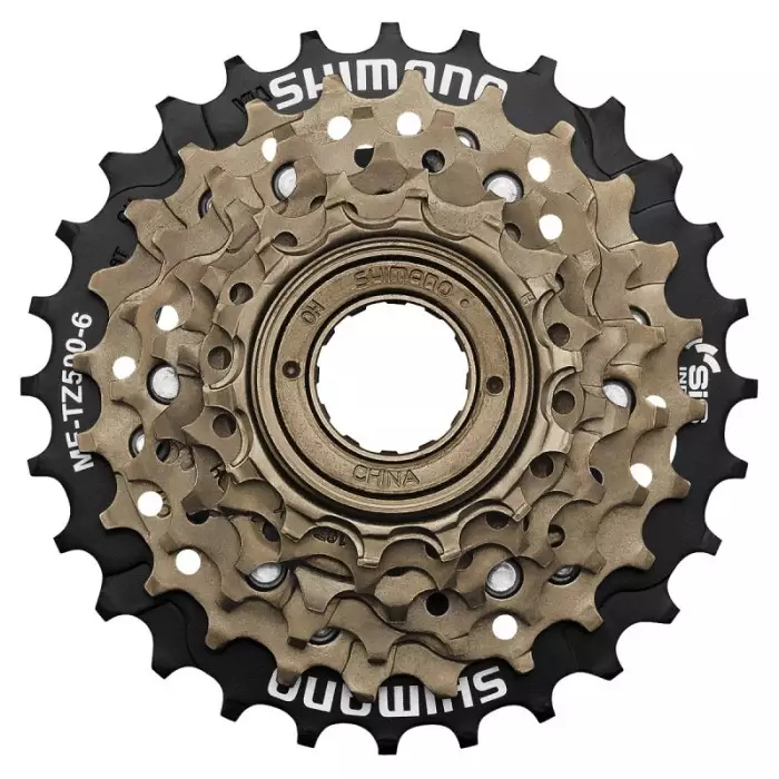 Трещотка велосипедная Shimano TZ500 на 6 скоростей 14-28T (VR-10526)