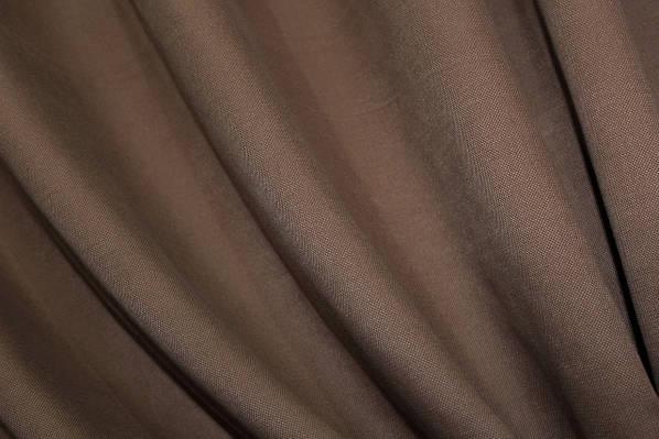 Комплект штор Petek микровелюр 1,5х2,7 м 2 шт. Коричневый - фото 2