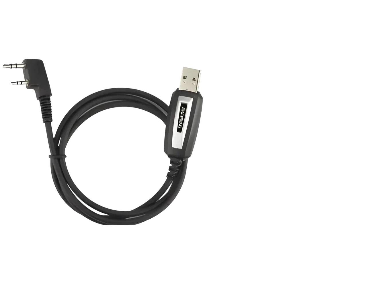Кабель для программирования раций USB Baofeng UV-17 Pro с чипом CH340 Черный (31369773)