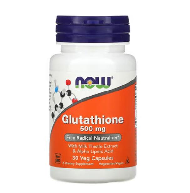Глутатион NOW GLUTATHIONE 500 мг 30 вег.