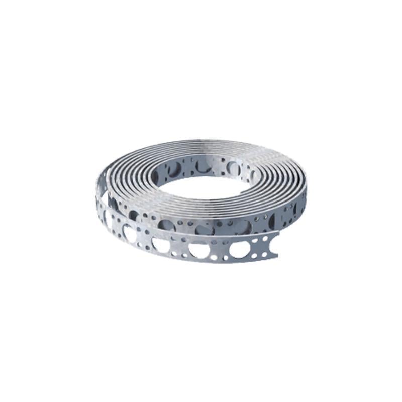 Стрічка перфорована монтажна Metalvis цинк 20х0,7 мм 3 пог. м Білий (91CTL91CTL20070000)