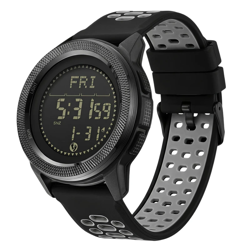 Наручний годинник North Edge Nexus Flex з компасом 2 ремінці Grey