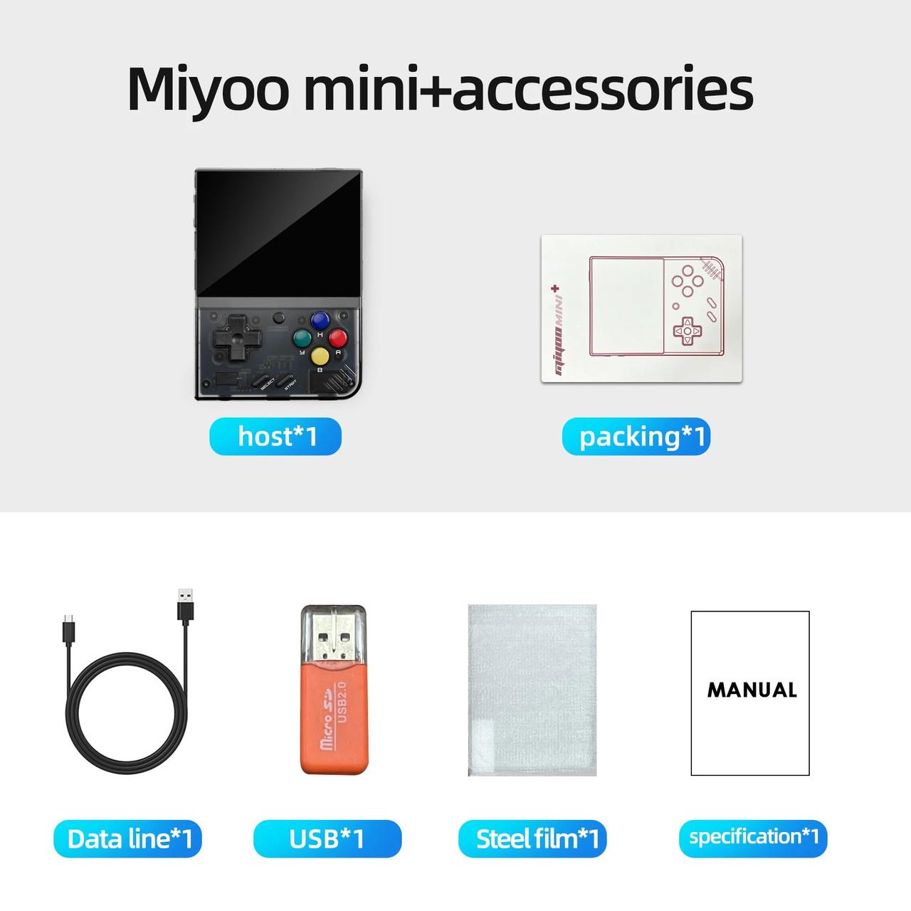 Приставка ретро-ігрова з екраном MIYOO Mini Plus V2 електронна портативна (2316700002) - фото 7