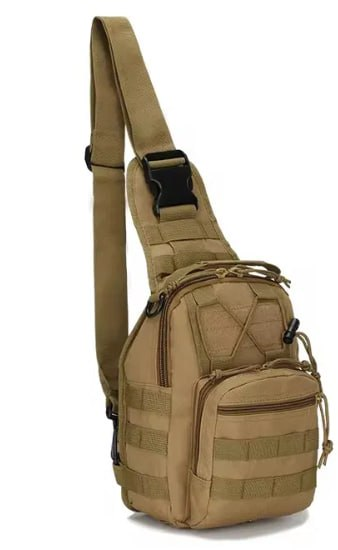 Сумка через плечо военная однолямочная 6 л (T-023-2) - фото 1 Сумка через плечо военная однолямочная 6 л (T-023-2) - фото 1