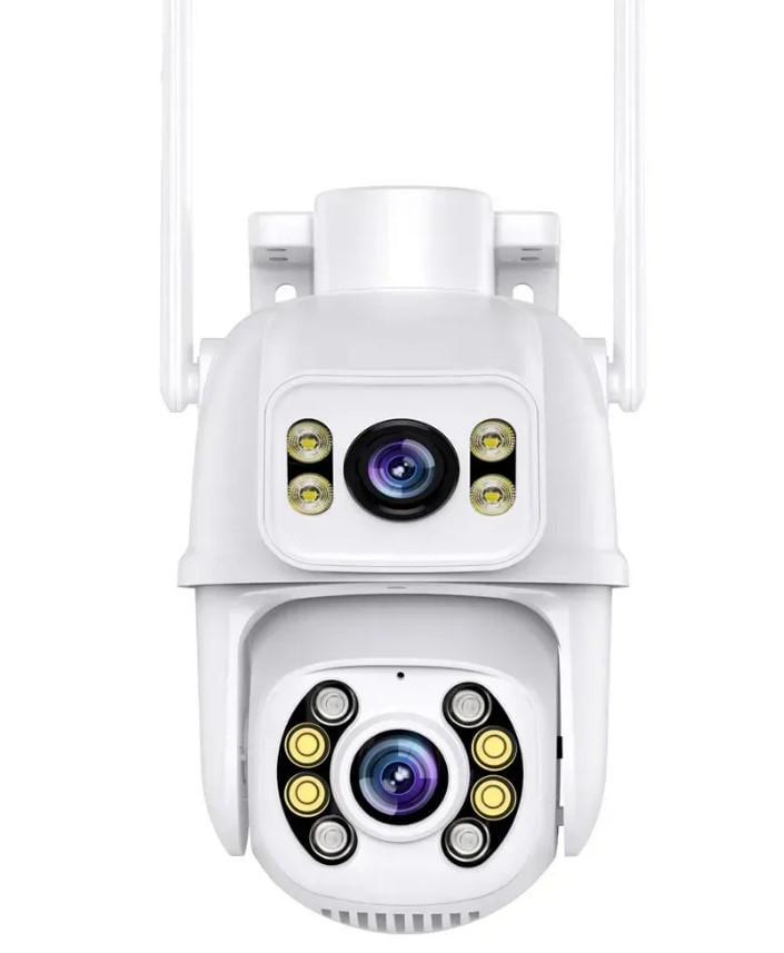 Камера поворотная уличная Q28 6 МП двойной объектив IP66 (2390000023)