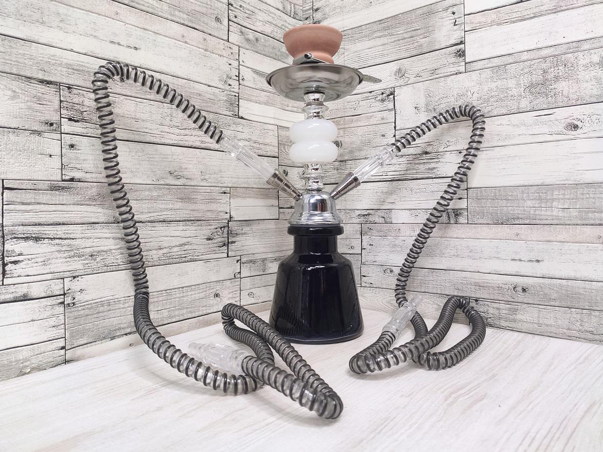 Кальян Hookah Ediz 30 см на 2 персоны Black