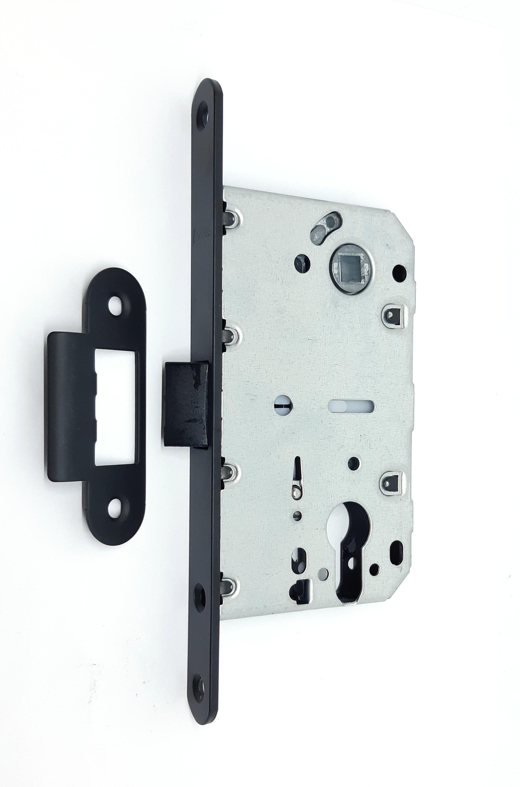 Замок врезной Class PZ 410C-S Kevlar под сердцевину Black matt