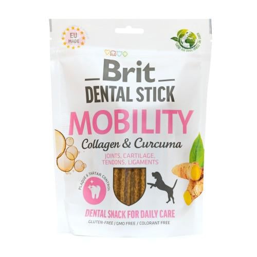 Лакомство для собак Brit Dental Stick Mobility 7 шт. 251 г - фото 4