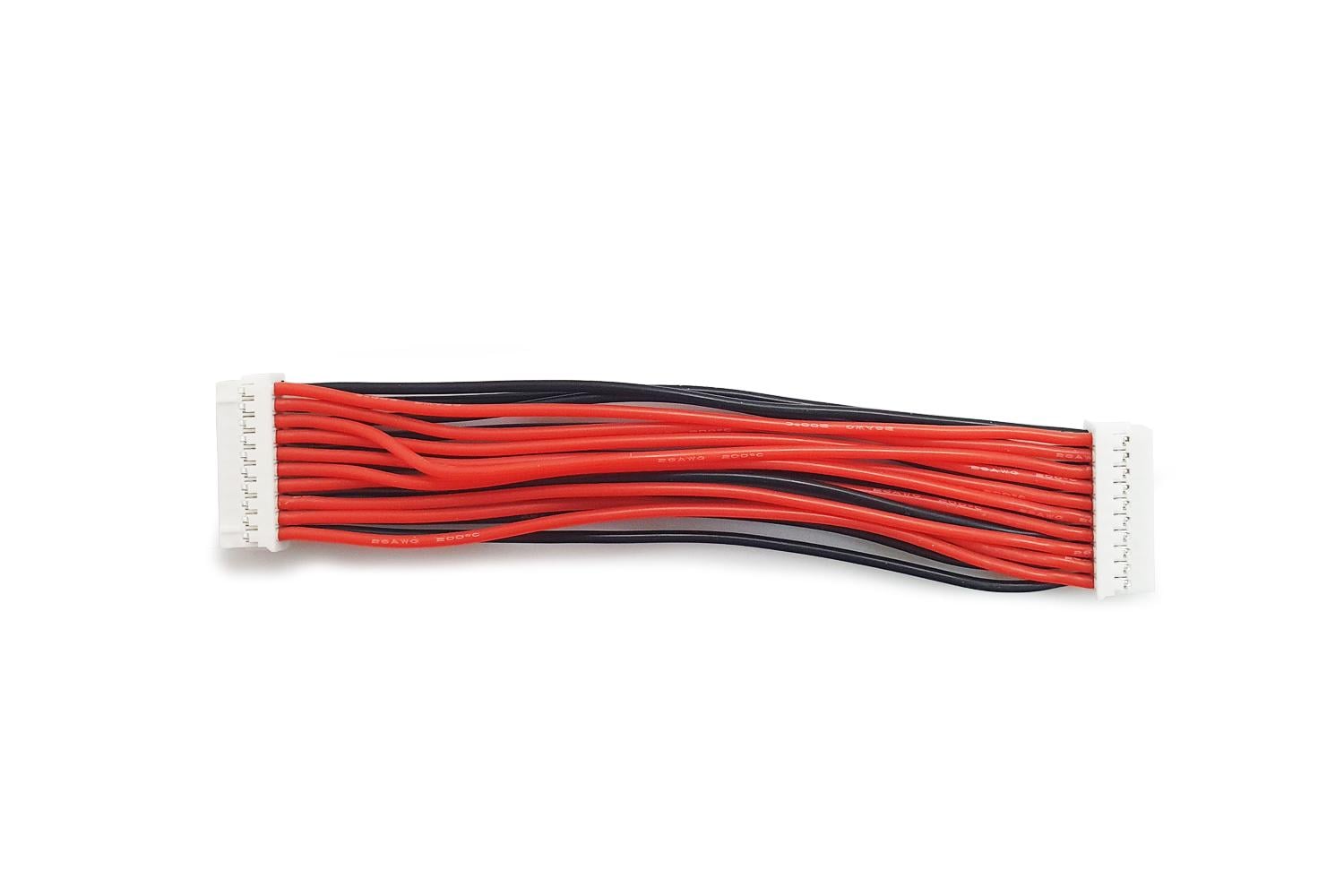 Кабель силіконовий Micro JST PHD2.0 2x10pin Micro JST PHD2.0 2x10pin 26AWG розгорнутий 100 мм 50 шт. (62530)