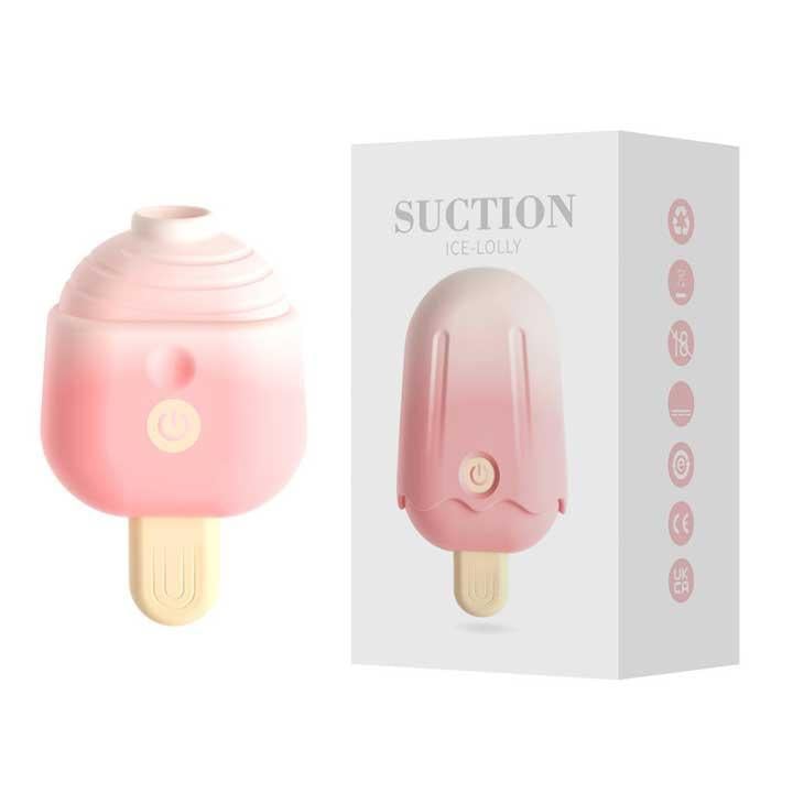 Вибратор вакуумный Ice Lolly Мороженое