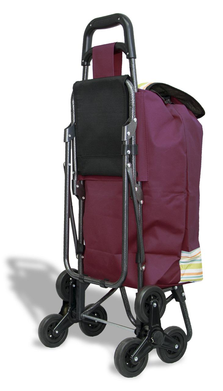 Тележка ручная на колесах Бордовый (1007788-9-2)