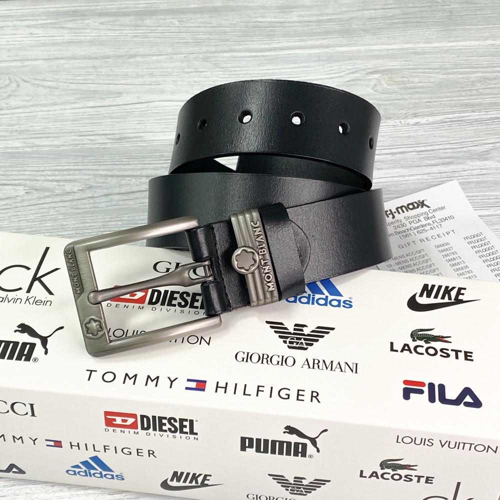 Ремень брендовый мужской кожаный (448 PTR)