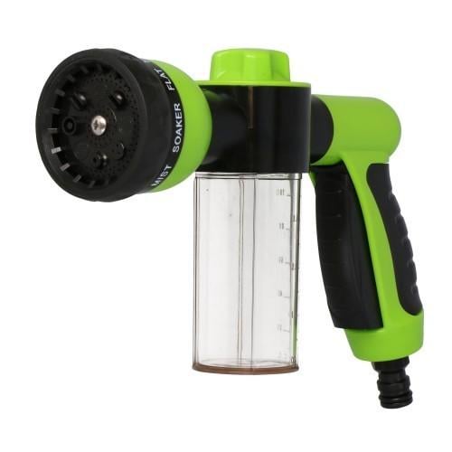 Пістолет з колбою для поливу та мийки Forester 8 функцій (E6538)