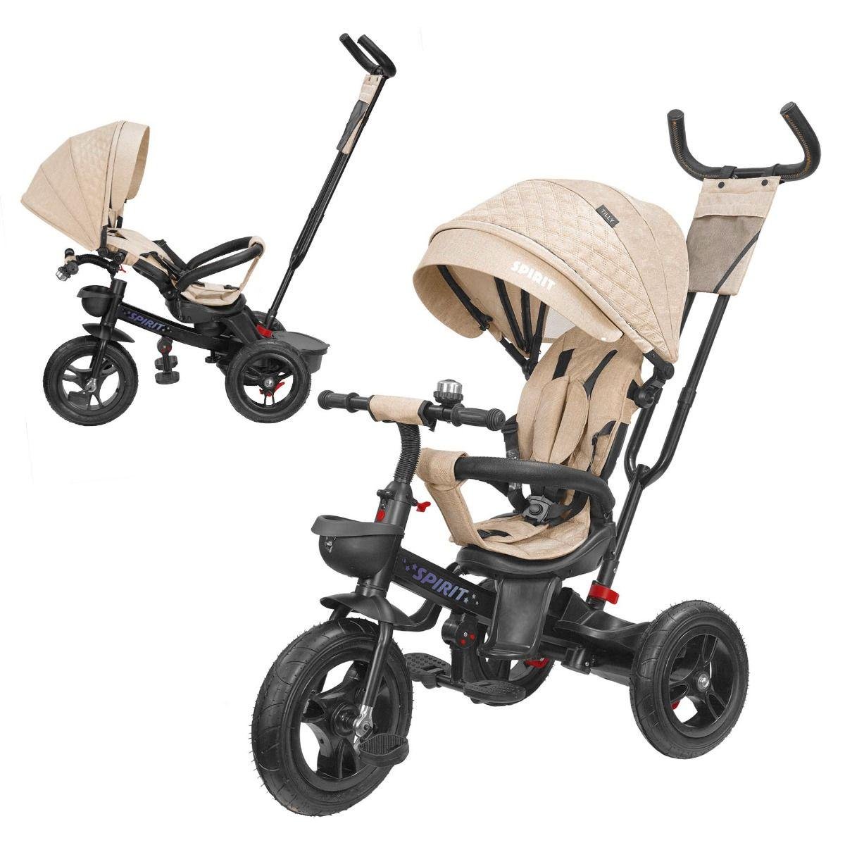 Велосипед дитячий триколісний Tilly Spirit T-3811 Beige (1748426353) - фото 2