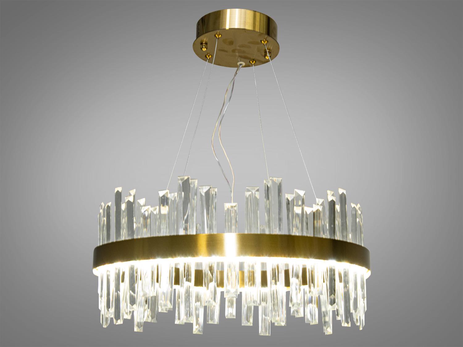 Люстра на тросах 105 W 48 см Бронзовый (836/500BR)