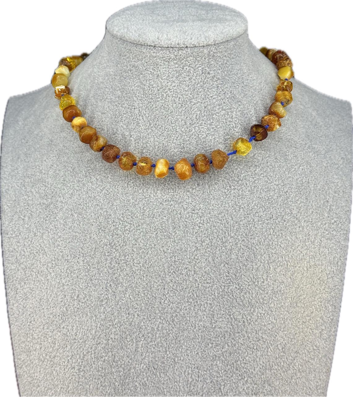 Бусы детские из янтаря 36 см (н-647)